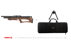 Huben K1 Special Edition Cal .25 (6.35 mm) with bipod and case