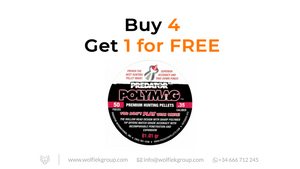 Predator Polymag Pellets  Cal .35 (9mm) Weight: 5.25g (81,01gr) with text buy 4 get 1 for free
